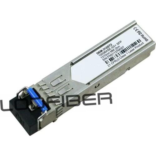 LODFIBER DEM-312GT2 D-L-i-n-k Compatible 1000BASE-SX SFP 1310nm 2km DOM Transceiver