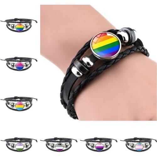 CIBOCIBO Luxury Bracelet Men 2021 Retro Leather Rope Wristband Bracelet Braided Men Fashion Classic Men Gifts Pulsera Hombre