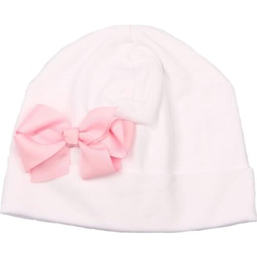 Soft Cotton Baby Girl Hat Newborn Hospital Beanie Cap Infant Spring Hat Children Head Accessories Baby Gift SW166