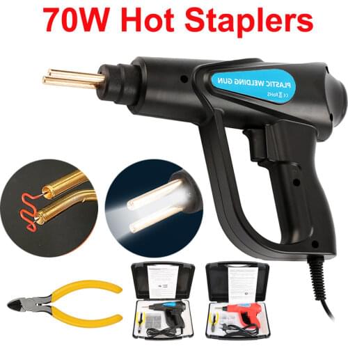 PVC Repairing Welding Machine Plastics Welders Garage Tool Hot Staplers Machine Staple Car Bumper Repairing Stapler Welding Tool