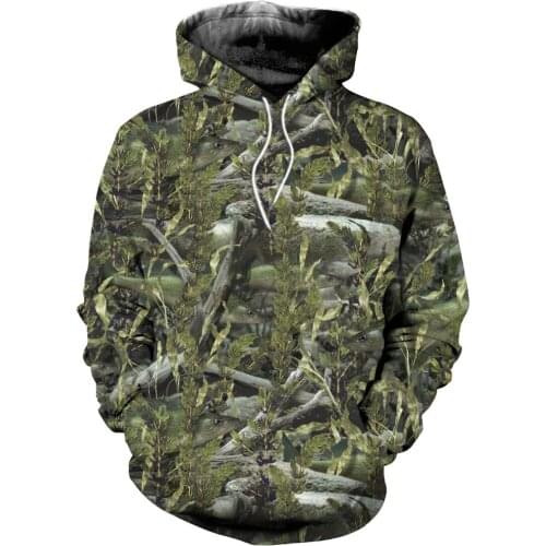 Streetwear Funny Unisex Pullover Jungle Hunting Wild Duck Animal 3D Printing Mens Hoodie Fashion Long Sleeve Hooded Sweatshirts