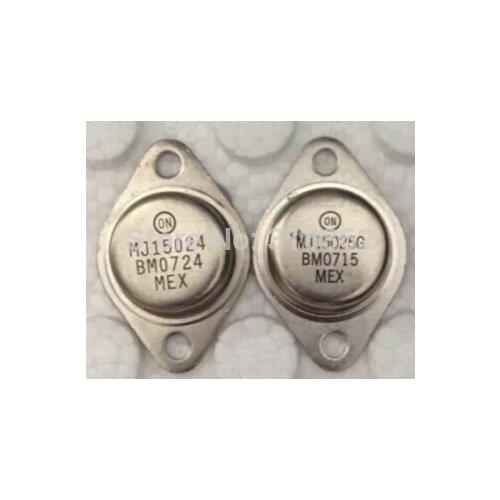 MJ15024G MJ15025G MJ15024 MJ15025 TO-3 ORIGINAL Transistor 10PCS/LOT 5+5 Free Shipping