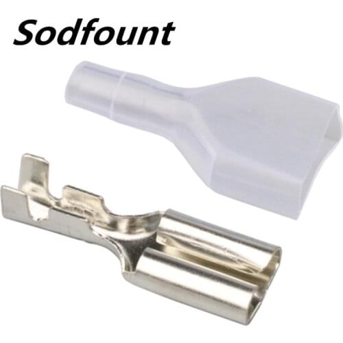 100pcs 7.8 Plug spring sheath 305 female terminal Power battery cold crimp terminal Thickness 0.4 Crimp. 5-2mm2