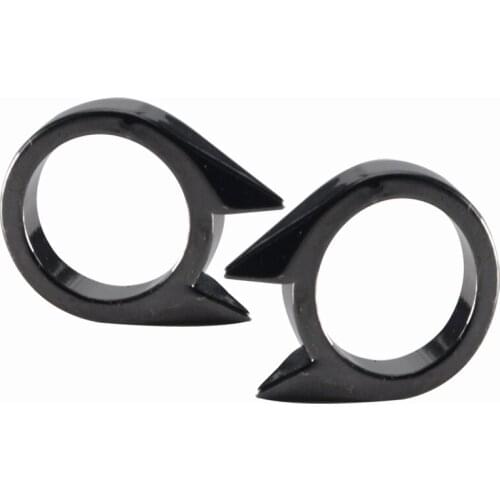 2pcs Self Defense Finger Ring Fashion Personal Protection Women Men Defensa Outdoor Safety Emergency Survival Seguridad Tactical