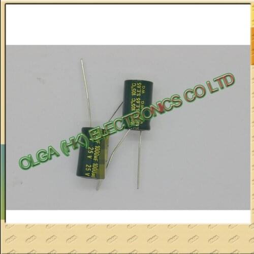 25v1000uf LCD supply of high-frequency low-imped electrolytic capacitor volume 1000uf25v 10*16 Accuracy: 20