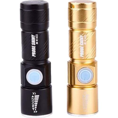 350Lumens Bicycle Light LED Super Bright Bike Lights Rechargeable USB Flashlight Scalable Focus Pocket Cycling Lamp LT0092