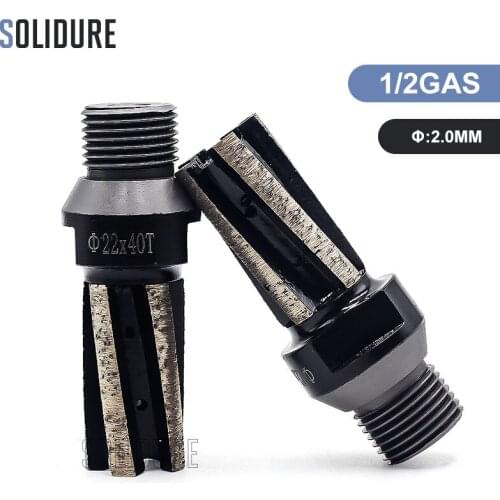 22mm diamond CNC finger bit for wet drilling and grinding granite and marble