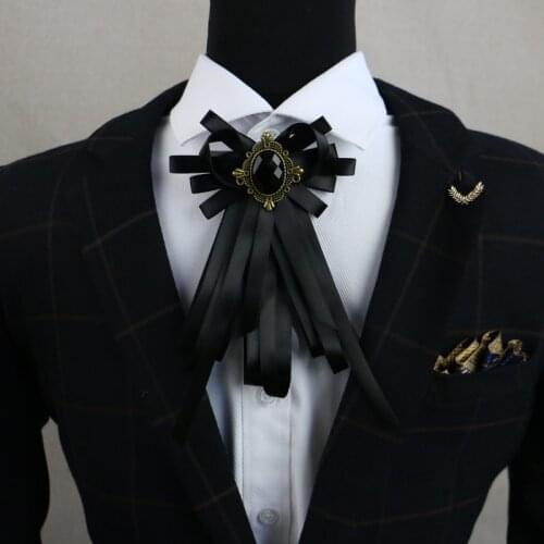 Free Shipping fashion new MENs male Handmade Vintage British school Unisex Lapel Pin collar shirt tie accessories Headdress