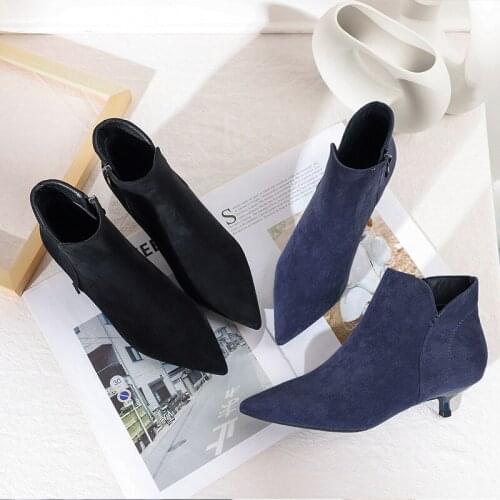 Ankle Boots For Women Fashion Woman Shoes Luxury Sexy Designer Boots Ladies Boots Heels Les Bottes Pour Femme 2020 Ayakkabı
