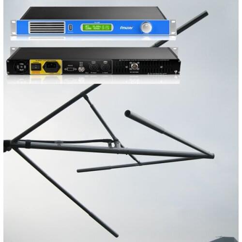 FMUSER 200W FM Radio Station Complete Package ( FU-200A FM Transmitter + Circular Antenna + 20M Coaxial Cable )