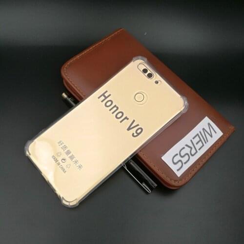 For Huawei Honor 8 Pro DUK-L09 DUK-AL20 DUK-TL30 Anti-knock Phone Case for Huawei Honor V9 Transparent Back cover Case fundas