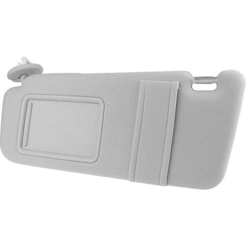 Gray Car Sun Visor Sunshade for TOYOTA 09-16 Venza Driver Side Left 74320-0T022-B1