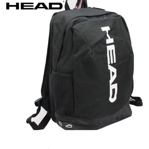 HEAD Tennis Bag Black Tennis Racket Badminton Squash Bag 2-3 Rackets HEAD Tennis Racquet Backpack Badminton Bag Raquete De Tenis