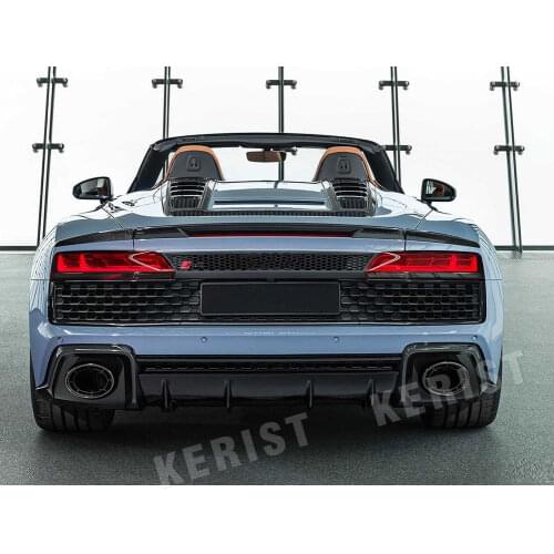 Carbon Fiber Rear Trunk Boot Wing Spoiler for Audi R8 Spyder GT V8 V10 2016 UP
