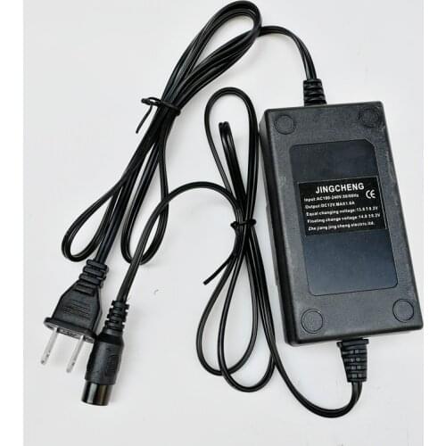 12V 1.6A ebike Charger Power Supply 12 volt 1.6Amp Lead Acid Battery Charger Electric Bike Scooter Bicycle Accessories