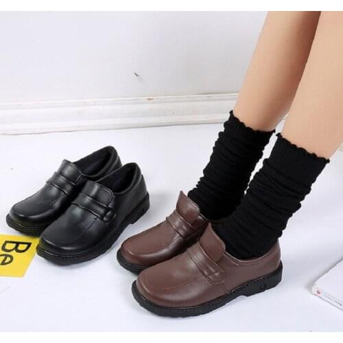 High-Q Female Lolita Women Girls Student Casual Uniform Shoes Cosplay Joker Lady Maid shoes