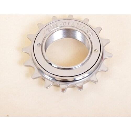 16T 34mm Single Speed Road Bicycle FreeWheel Fixie Bike FlyWheel Chrome Molybdenum Steel Gear Bike Parts Bike Accessory 40 click