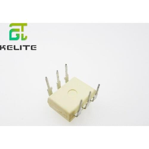 4N25 DIP6 4N25 Transistor output optocouplers PTR 20%, 2.5KV 100PCS