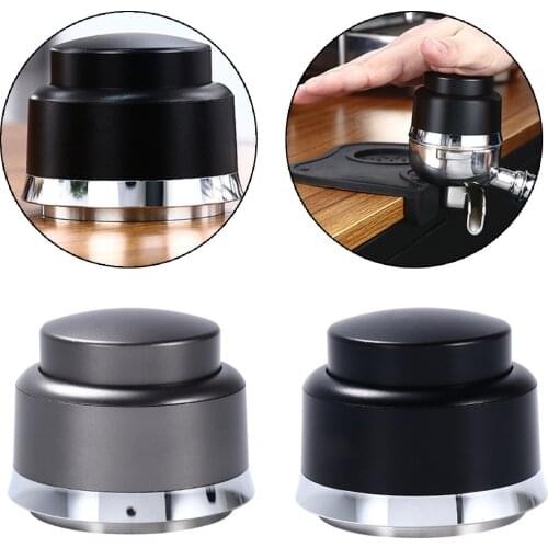 58mm 304 Stainless Steel Coffee Tamper Base Barista Espresso Coffee Press Coffee Powder Hammer Espresso Tamper
