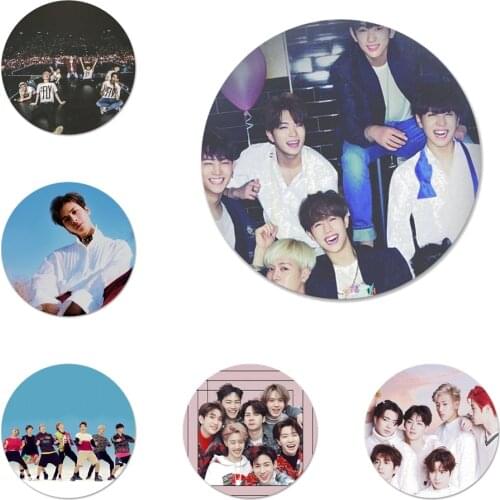 58mm GOT7 Kpop Badge Brooch Pin Accessories For Clothes Backpack Decoration gift