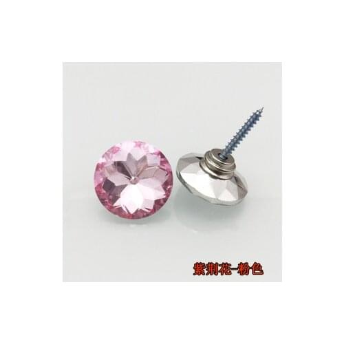 A13 20MM Crystal glass soft bag crystal button sofa bedside KTV background wall drill button decorative button DIY button