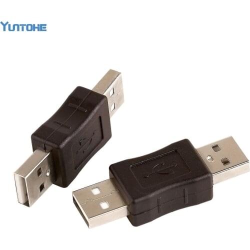 USB 2.0 Type A Male to A Male Adapter Connector Converter Coupler 500pcs/lot