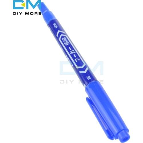 CCL Anti-etching PCB Circuit Board Ink Marker Double Pen For DIY PCB Repair CCL Printed Circuit Diagram Repair Pen