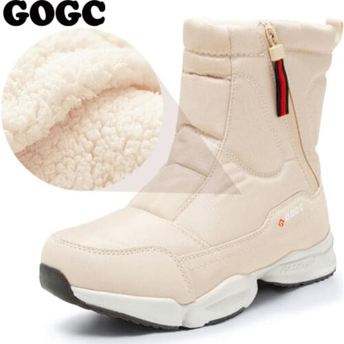 GOGC women boots Womens Winter Boots Shoes woman snow boots Womens Boots Winter Boots for Women Winter Shoes ankle boots G9906