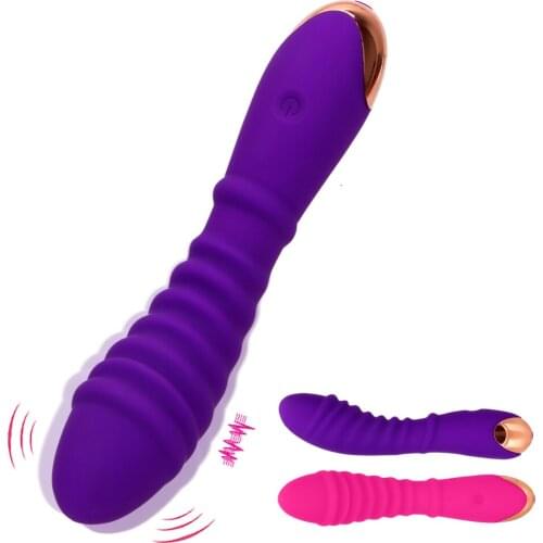 IKOKY 20 Speed Vibrator Vaginal Massage Sex Toys for Woman Dildo Female Masturbation Clitoris Stimulation USB Charging