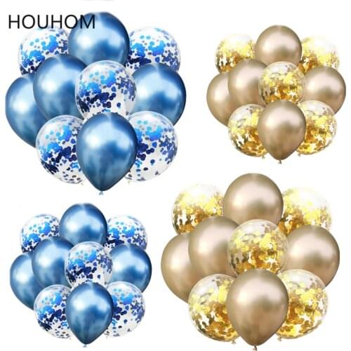 Round Metal Confetti Baloon Wedding Balloons Dinosaur Ballons Baby shower Birthday Party Decoration Adult Kids Birthday Ballon