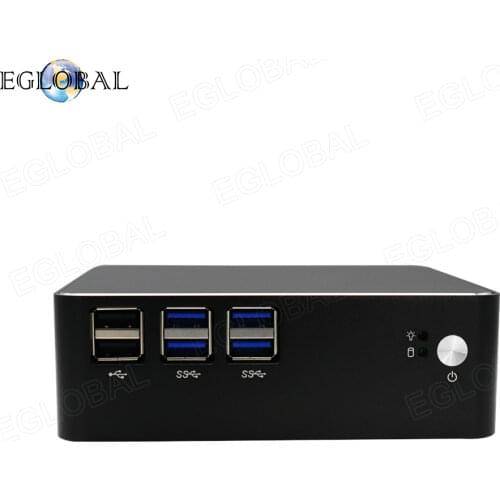 EGLOBAL Mini PC Windows 10 Intel Core i7 6567U i5 6267U 7200U i3 7167U Dual Core Iris Graphics 550 Mini Desktop PC HDMI VGA Wifi
