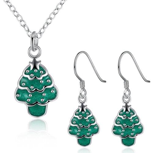 Fashion Silver Plated Jewelry Sets For Women New Design Popular Jewelry Hyperbole Design Cute Style