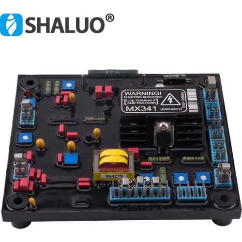 MX341 AVR Automatic Voltage Regulator 100kva 150kva Power Electricity Stabilizer Adjustor for Red Soft Rubber Magnet Generator