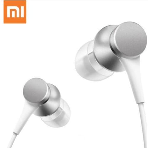Original Xiaomi Piston earphone fresh black In-Ear Stereo Earphone with Mic Earbud Headset for Smartphone Dazzle Color Edition