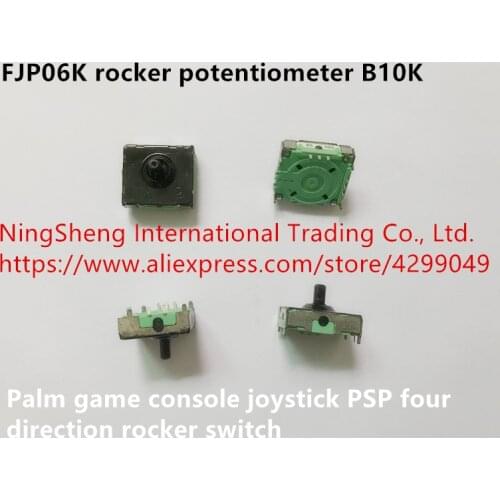 Original new 100% FJP06K rocker potentiometer B10K palm game console joystick PSP four direction rocker switch