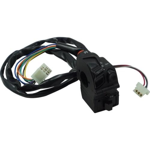 Motorcycle 7/8" 22mm Handlebar Control Switch Assembly Engine Electric Start Kill Horn Beam Headlight Switches Universal For BMW