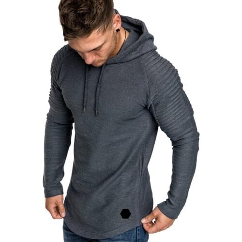 Men sweatshirt male long sleeve solid hoodie men black red big size poleron hombre