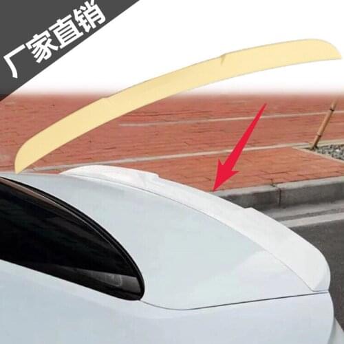 For Audi A4 2019 high quality ABS Plastic Unpainted Color Rear Spoiler Wing Trunk Lid Cover Car Styling