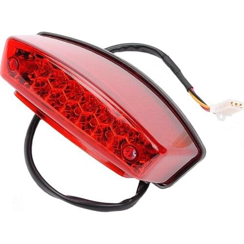 Rear lights, brake lights, driving lights, driving lights, LED 12V ATV accessories, big bull dinosaurs