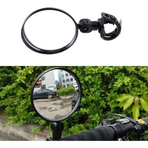 1 Pc Cycling Bike Bicycle Handlebar Flexible Safe Rearview Rear View Mirror 360 degree New