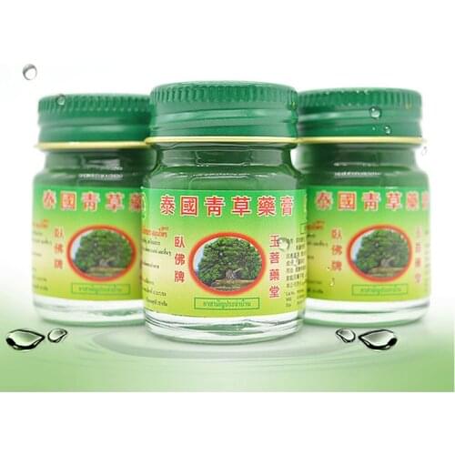 3pcs 50g Tiger Balm massage cream Refresh Oneself Influenza Cold Headache Dizziness Summer Mosquito thai herbal balm