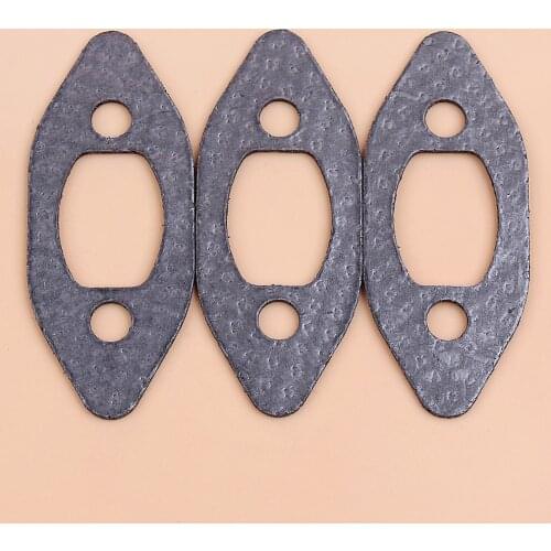 3Pcs/lot Exhaust Muffler Gasket Fit Husqvarna 235 236 240 235e 240e Gas Chainsaw OEM 530054884