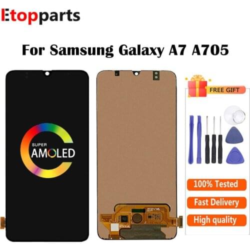6.7' For Samsung Galaxy A70 LCD A705 A705F SM-A705F LCD Display + Touch Screen Digitizer Assembly A70 2019 A70 LCD