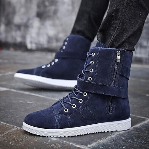 Boot 2020 boots cowboy vintage sport summer mens botas-hombre coturno dress winter long black leather suede boty sale white hot