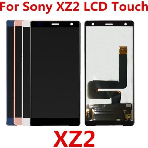 5.7" Display For Sony Xperia XZ2 LCD Display Touch Screen Digitizer XZ2 For Sony XZ2 LCD Screen