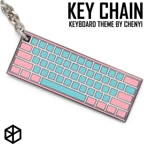 Chenyi Keyboard and Keycap Cheme Key Chain sa cherry keycap set theme eva trouble mind Chocolatier chocolate hana miami