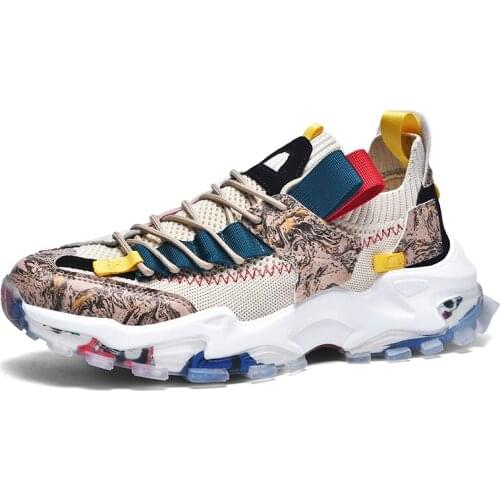 Fashion Mens Sneaker 2021 Breathable Mesh Men Running Shoes Outdoor Man Sports Shoes Lace Up Jogging Athletic Big Size 10 11 12