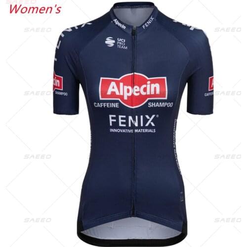New Alpecin Fenix 2021 Summer Team Cycling Jersey Set Breathable Quick-drying Ropa Ciclismo Womens Cycling Jersey Ciclismo