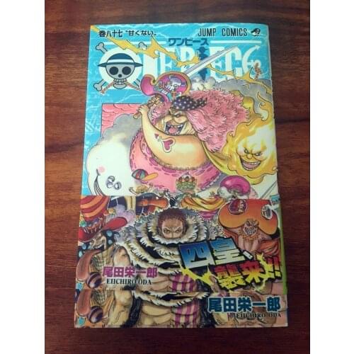 Hand signed Eiichiro Oda autographed book ONE PIECE J-pop free shipping 072018BB