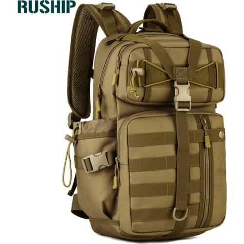 30L Waterproof MOLLE system Tactics Military Backpack 3-Day Combat Attack Backpack Multi-use Assault Backpack Trek Army Rucksack